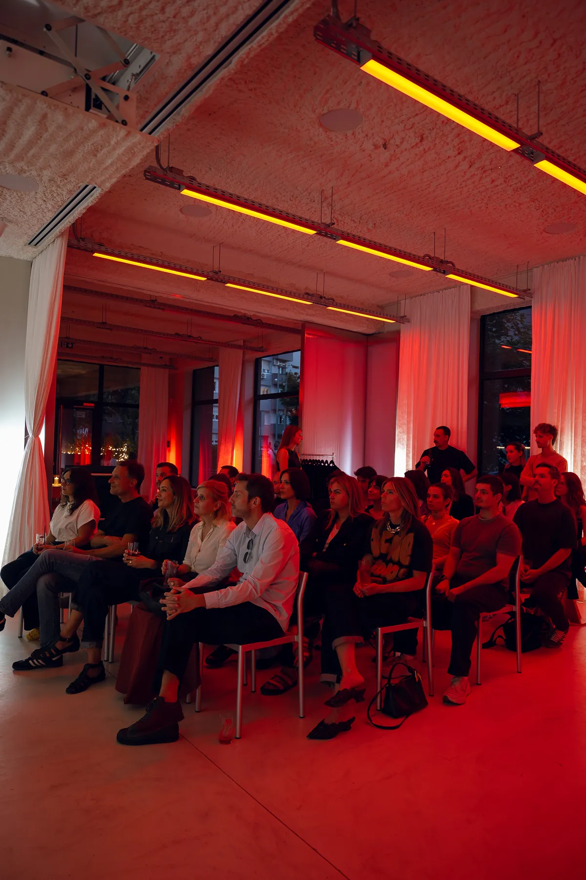 The room during the design talk