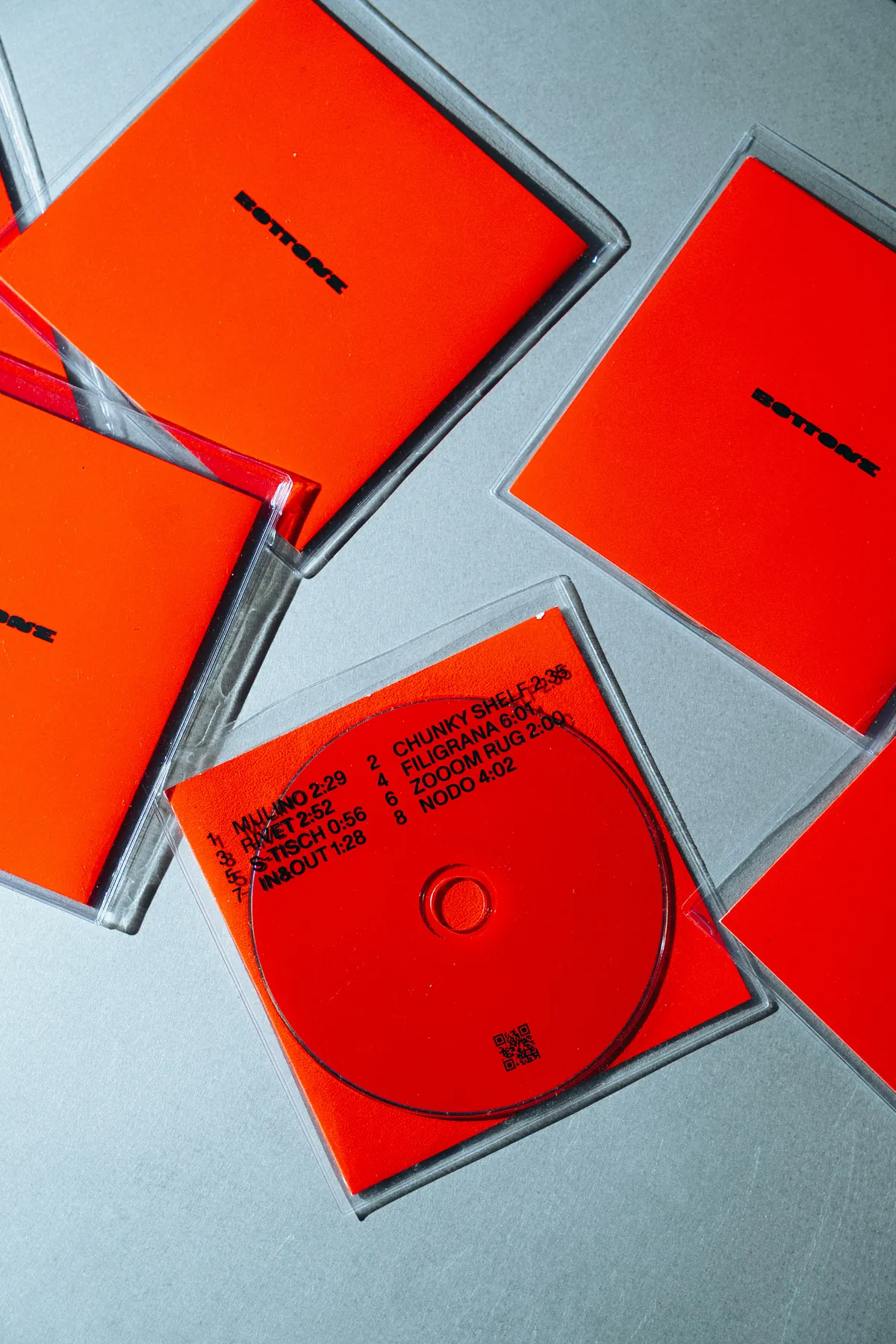 The Bottone record, pressed for the exhibition
