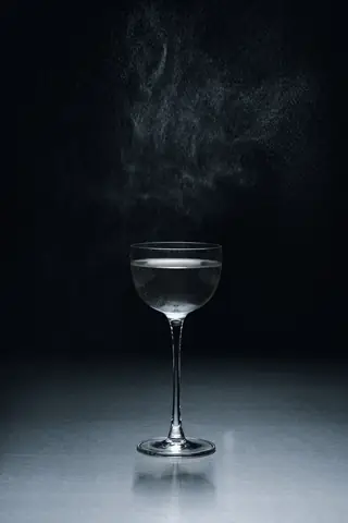 Cocktails at the bar of Holographik Space, Zagreb &mdash; 1