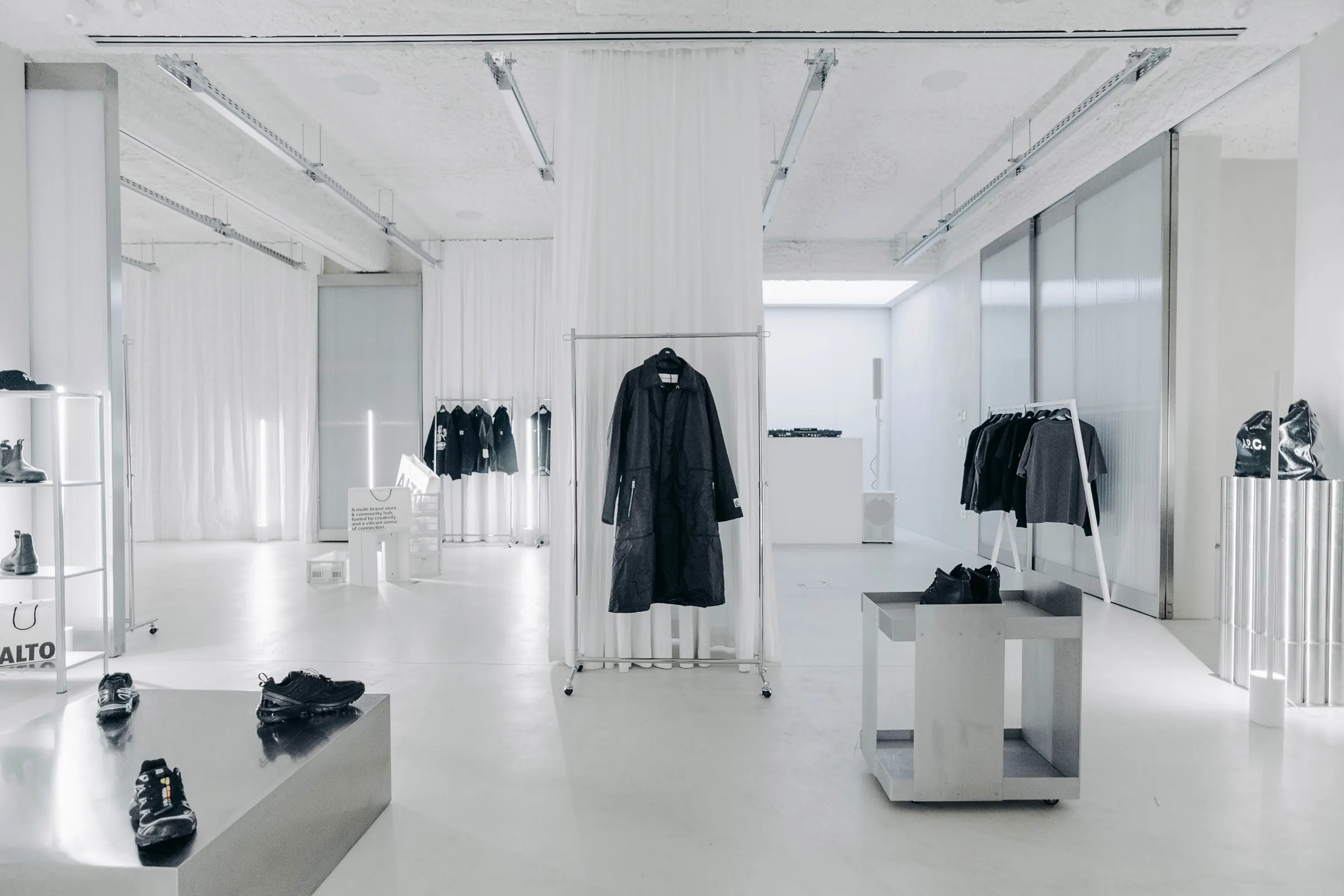 Pop-up shop at Holographik Space, Zagreb