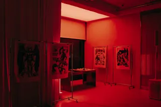 Exhibition and party
