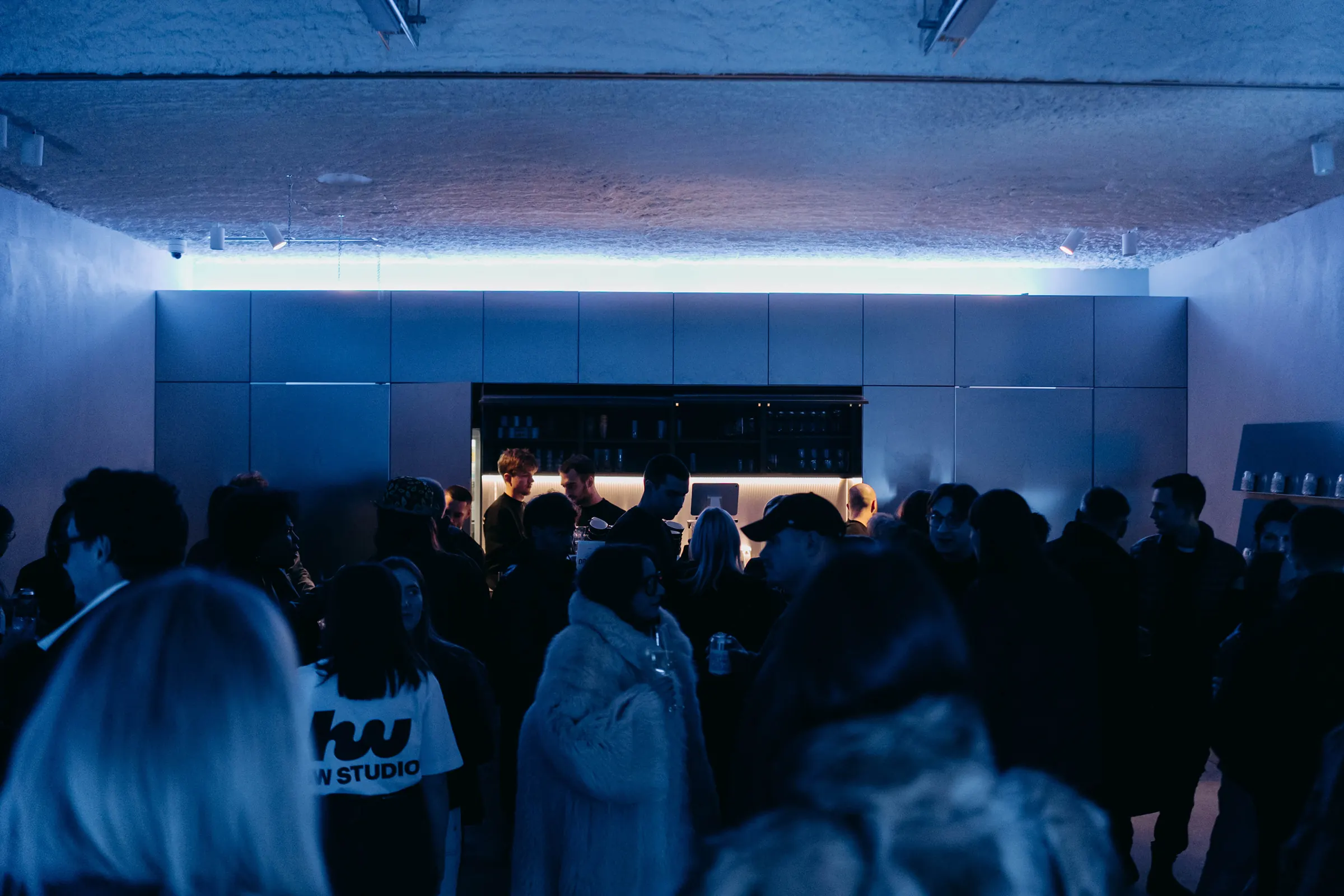 Private bar at Holographik Space, Zagreb
