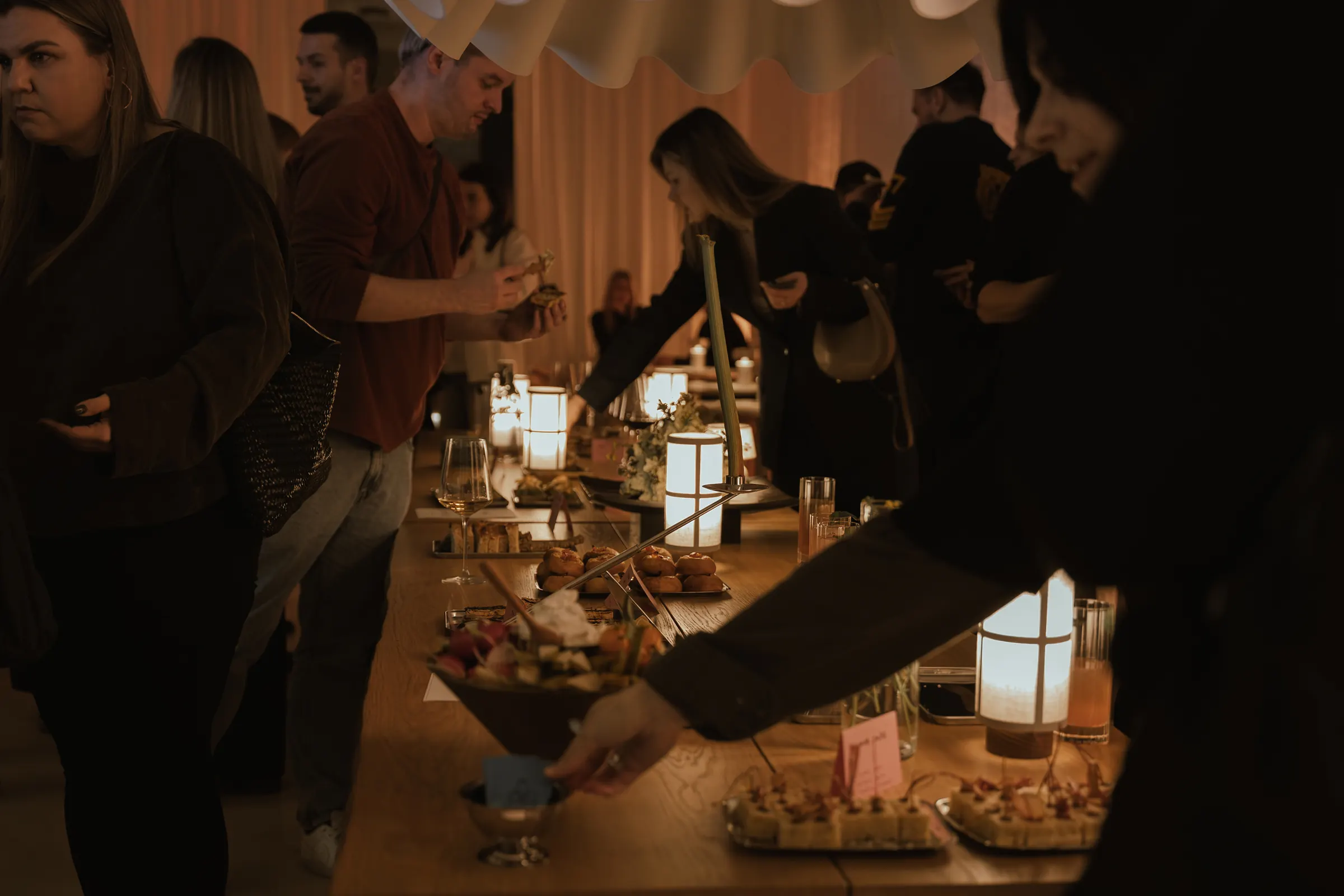 Dinner and tasting at Holographik Space, Zagreb