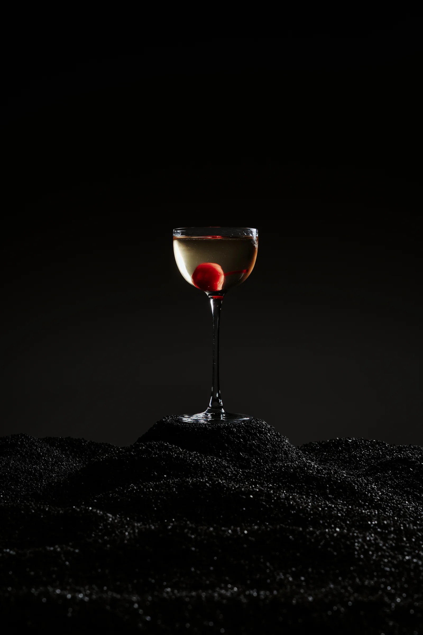 Blur, Old Pilot's barrel aged gin with white cacao, vetiver and rhubarb