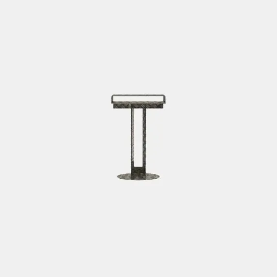 Meta Side Table Diamond Plate