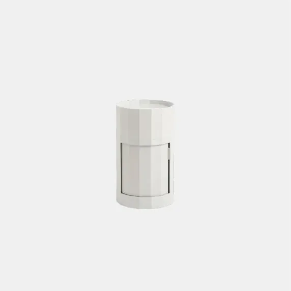 Facet Cabinet, eggshell