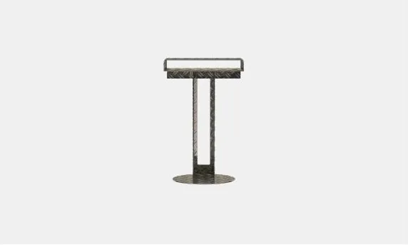 Meta Side Table Diamond Plate