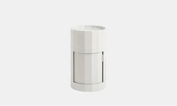 Facet Cabinet, eggshell